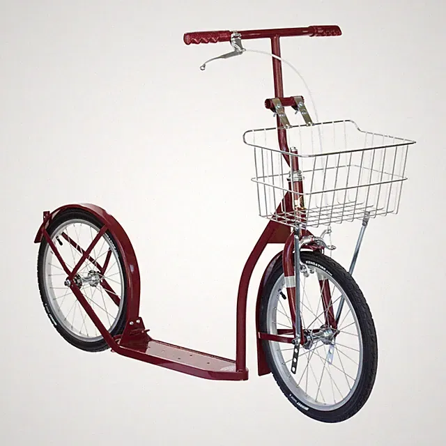 Amish-Made Deluxe Kick Scooter Bike - Model 1660 - Big Kid Size