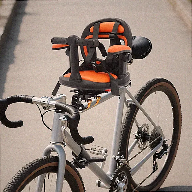 Child Bike Seat for Kids - Front Mounted, Adjtable & Comfortable 30×29cm US~