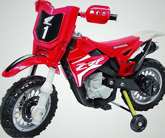 Honda CRF250R Dirt Bike for Kids Ages 3-8, 6V Battery Operated Electric Mini Roa