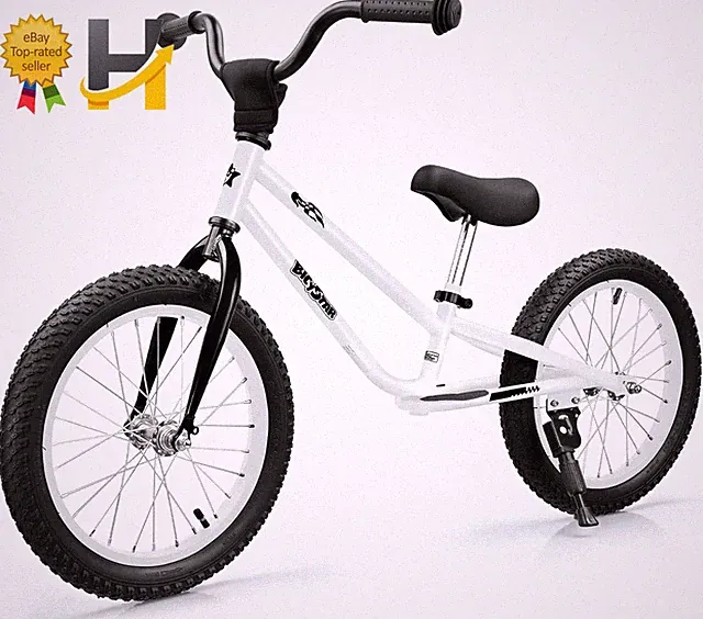 Kids Balance Bike with Real Rubber Air Tires 16 Inch Big Kid Bicycle Ages 5-8