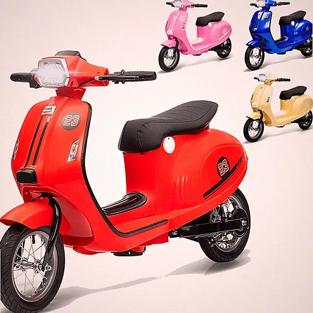 Kids Electric Motorcycle 24V, 350W Motor, Waterproof, 12" Tires, For Big Kids 8+