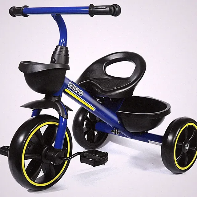 KRIDDO Kids Tricycles Age 24 Month to 4 Years, Toddler Trike Large, Blue