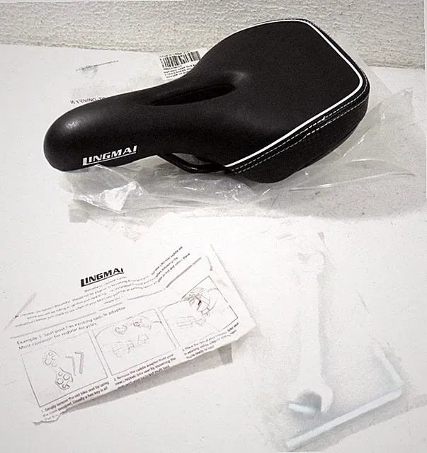 Lingmai Most Comfortable Bike Seat for Kids Padded Bicycle Saddle