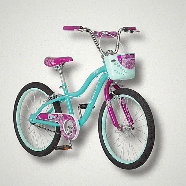 Schwinn Elm Big Kids Bike 20” Wheel Teal Purple Girls Bicycle Open Box