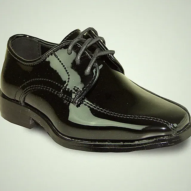 VANGELO Boy Tuxedo Shoe TUX-5K Dress Shoes Bicycle Toe